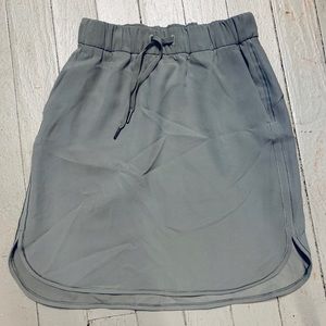 Slate Colored Lululemon Athletic Skirt